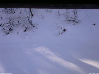 長野県菅平高原 ゆたか山荘 南側 2025/12/16 09:15