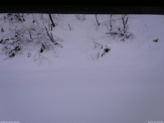 長野県菅平高原 ゆたか山荘 南側 2025/12/16 16:00