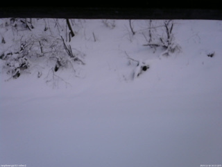 長野県菅平高原 ゆたか山荘 南側 2025/12/16 16:15