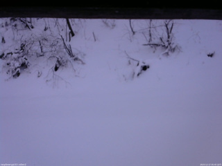 長野県菅平高原 ゆたか山荘 南側 2025/12/17 05:45