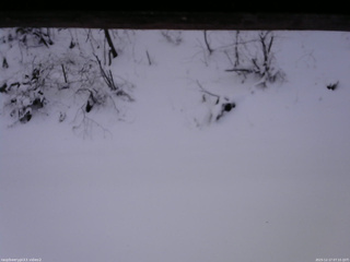 長野県菅平高原 ゆたか山荘 南側 2025/12/17 07:15