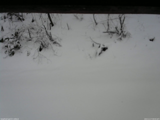 長野県菅平高原 ゆたか山荘 南側 2025/12/17 08:00