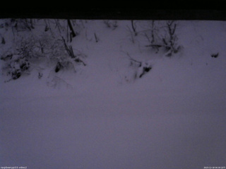 長野県菅平高原 ゆたか山荘 南側 2025/12/18 06:30