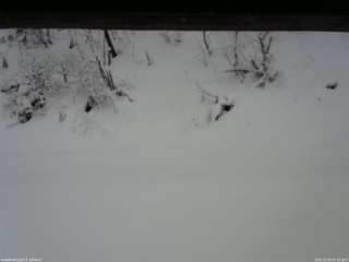 長野県菅平高原 ゆたか山荘 南側 2025/12/18 07:15