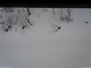 長野県菅平高原 ゆたか山荘 南側 2025/12/18 08:00