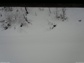 長野県菅平高原 ゆたか山荘 南側 2025/12/18 09:45