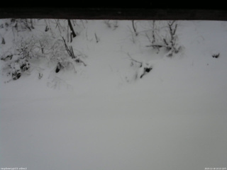 長野県菅平高原 ゆたか山荘 南側 2025/12/18 10:15