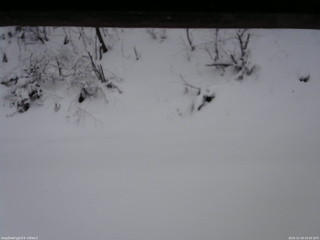 長野県菅平高原 ゆたか山荘 南側 2025/12/18 16:00