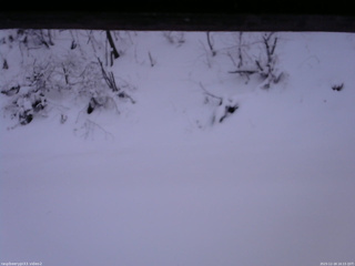 長野県菅平高原 ゆたか山荘 南側 2025/12/18 16:15