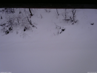 長野県菅平高原 ゆたか山荘 南側 2025/12/18 16:45