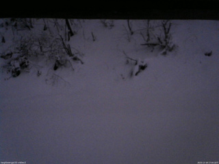 長野県菅平高原 ゆたか山荘 南側 2025/12/18 17:00