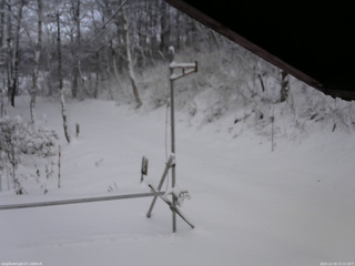 長野県菅平高原 ゆたか山荘 東側(坂下) 2025/12/18 15:15