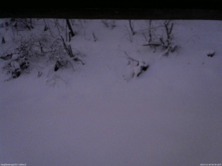 長野県菅平高原 ゆたか山荘 南側 2025/12/19 06:30