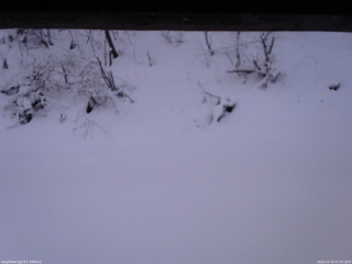 長野県菅平高原 ゆたか山荘 南側 2025/12/19 07:00