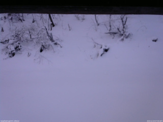 長野県菅平高原 ゆたか山荘 南側 2025/12/19 07:30