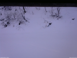 長野県菅平高原 ゆたか山荘 南側 2025/12/19 07:45