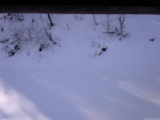 長野県菅平高原 ゆたか山荘 南側 2025/12/19 09:15