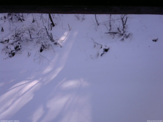 長野県菅平高原 ゆたか山荘 南側 2025/12/19 12:15