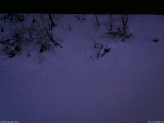 長野県菅平高原 ゆたか山荘 南側 2025/12/19 17:00