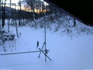 長野県菅平高原 ゆたか山荘 東側(坂下) 2025/12/20 07:00