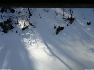 長野県菅平高原 ゆたか山荘 南側 2025/12/21 10:15