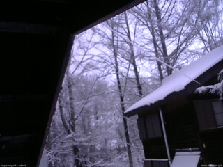長野県菅平高原 ゆたか山荘 北側 2025/12/26 16:30