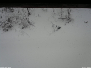 長野県菅平高原 ゆたか山荘 南側 2025/12/26 10:15