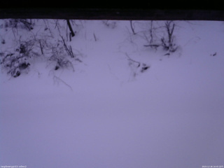 長野県菅平高原 ゆたか山荘 南側 2025/12/26 16:45