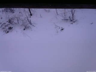 長野県菅平高原 ゆたか山荘 南側 2025/12/27 07:30