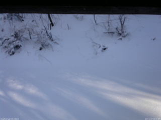 長野県菅平高原 ゆたか山荘 南側 2025/12/27 08:45