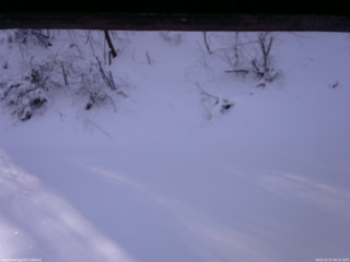 長野県菅平高原 ゆたか山荘 南側 2025/12/27 09:15