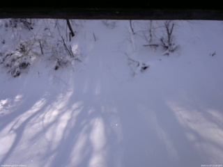 長野県菅平高原 ゆたか山荘 南側 2025/12/27 11:30