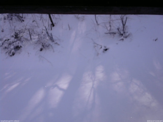 長野県菅平高原 ゆたか山荘 南側 2025/12/27 12:00