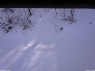 長野県菅平高原 ゆたか山荘 南側 2025/12/27 12:15