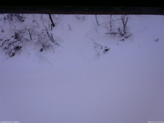 長野県菅平高原 ゆたか山荘 南側 2025/12/27 13:15