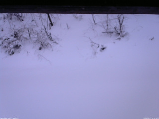 長野県菅平高原 ゆたか山荘 南側 2025/12/27 16:30