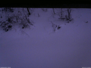 長野県菅平高原 ゆたか山荘 南側 2025/12/27 17:00