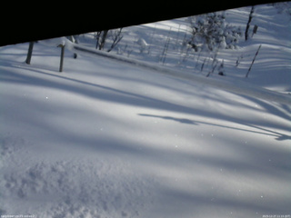 長野県菅平高原 ゆたか山荘 駐車場 2025/12/27 11:15