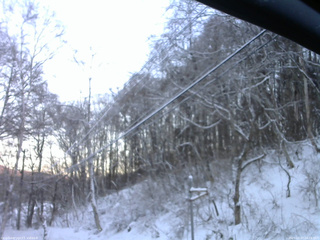 長野県菅平高原 ゆたか山荘 東側上空 2025/12/27 16:15