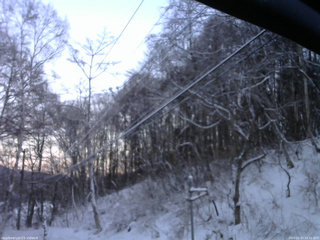 長野県菅平高原 ゆたか山荘 東側上空 2025/12/27 16:30