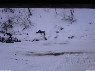 長野県菅平高原 ゆたか山荘 南側 2025/12/29 07:15