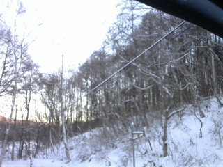 長野県菅平高原 ゆたか山荘 東側上空 2025/12/29 16:15