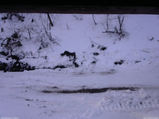 長野県菅平高原 ゆたか山荘 南側 2025/12/30 07:45