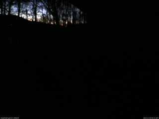 長野県菅平高原 ゆたか山荘 東側(坂下) 2025/12/30 06:15