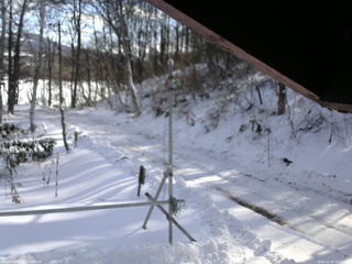 長野県菅平高原 ゆたか山荘 東側(坂下) 2025/12/30 10:45