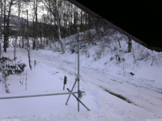 長野県菅平高原 ゆたか山荘 東側(坂下) 2025/12/30 15:15