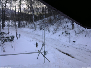 長野県菅平高原 ゆたか山荘 東側(坂下) 2025/12/30 15:45