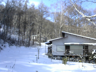 長野県菅平高原 ゆたか山荘 西側(坂上) 2025/12/31 11:30