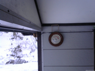 長野県菅平高原 ゆたか山荘 温度計 2026/01/01 07:15