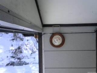 長野県菅平高原 ゆたか山荘 温度計 2026/01/01 10:00